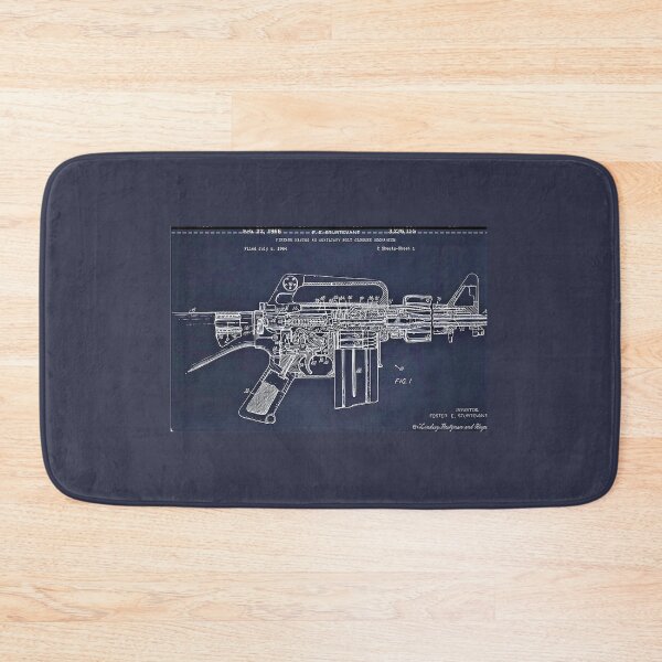 Item preview, AR15 Blue Print Plan designed and sold by iconic-arts.