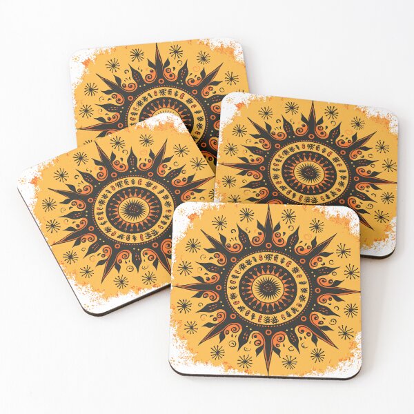 Item preview, Folk Art Sun designed and sold by ImprintMage.