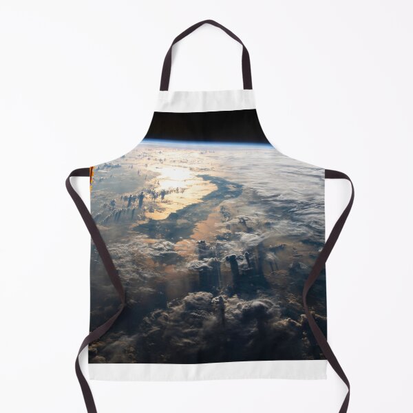 Item preview, STK205064S-The Sun's glint beams off the Celebes Sea in southeast Asia over Indonesia. designed and sold by StocktrekImages.