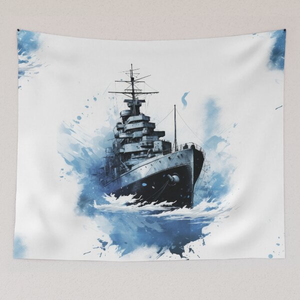 Item preview, Battle Ship: Unveiled Maritime Might designed and sold by Piotrek0001.