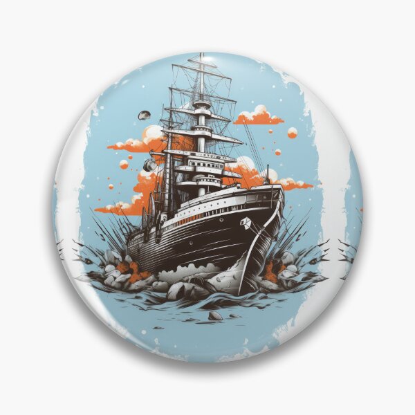 Item preview, Battle Ship: Unveiled Maritime Might designed and sold by Piotrek0001.