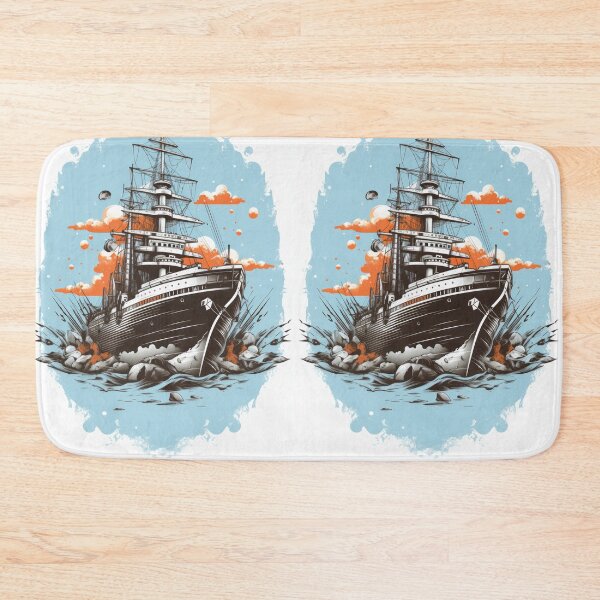 Item preview, Battle Ship: Unveiled Maritime Might designed and sold by Piotrek0001.