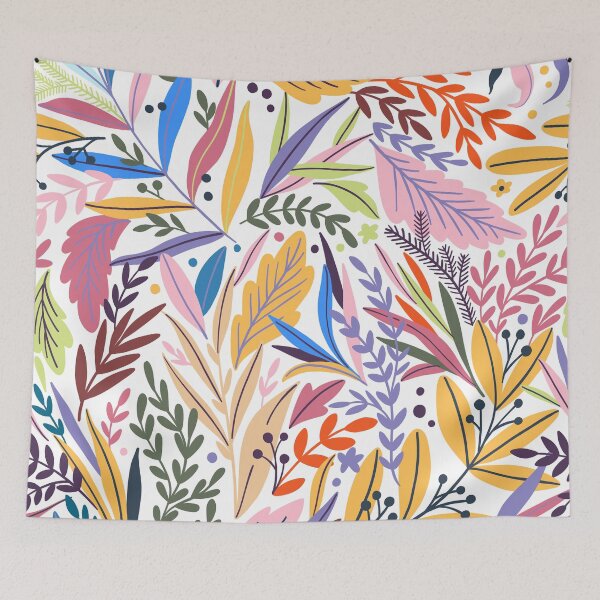 Item preview, Exotic Leaves Pattern designed and sold by stylebytara.