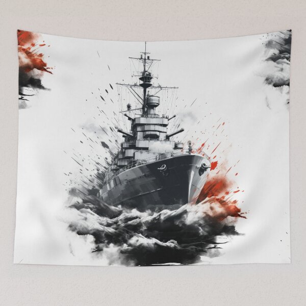 Item preview, Battle Ship: Unveiled Maritime Might designed and sold by Piotrek0001.