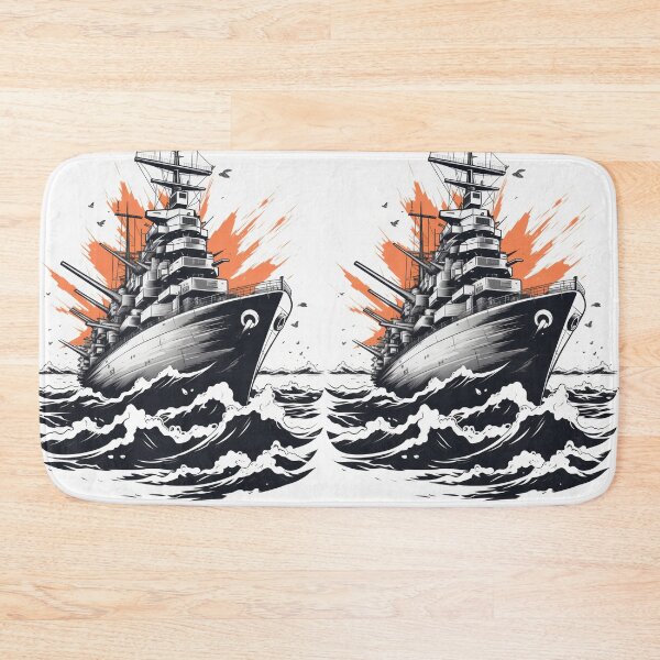 Item preview, Battle Ship: Unveiled Maritime Might designed and sold by Piotrek0001.