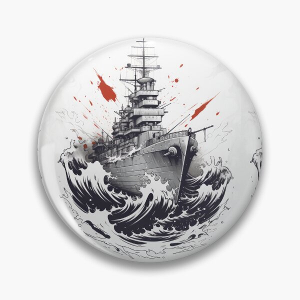 Item preview, Battle Ship: Unveiled Maritime Might designed and sold by Piotrek0001.