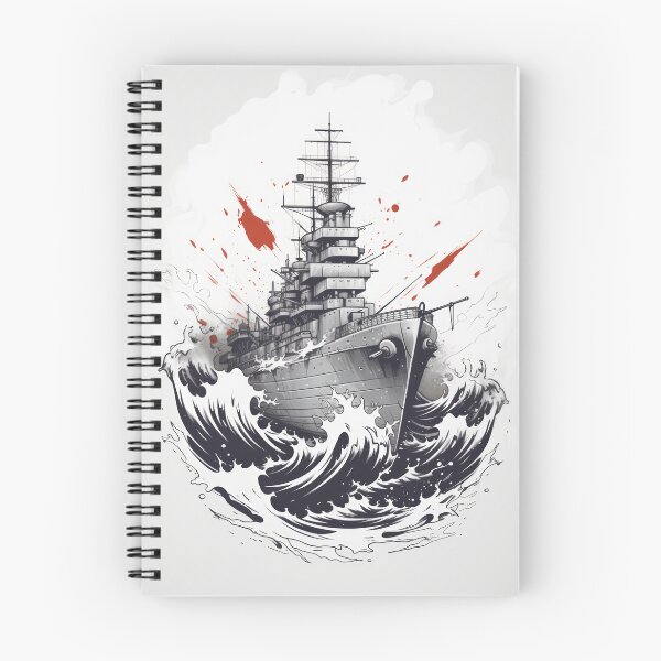 Item preview, Battle Ship: Unveiled Maritime Might designed and sold by Piotrek0001.