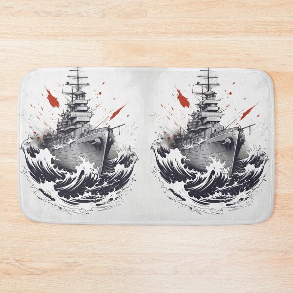 Item preview, Battle Ship: Unveiled Maritime Might designed and sold by Piotrek0001.