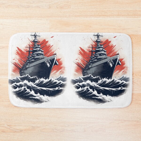 Item preview, Battle Ship: Unveiled Maritime Might designed and sold by Piotrek0001.