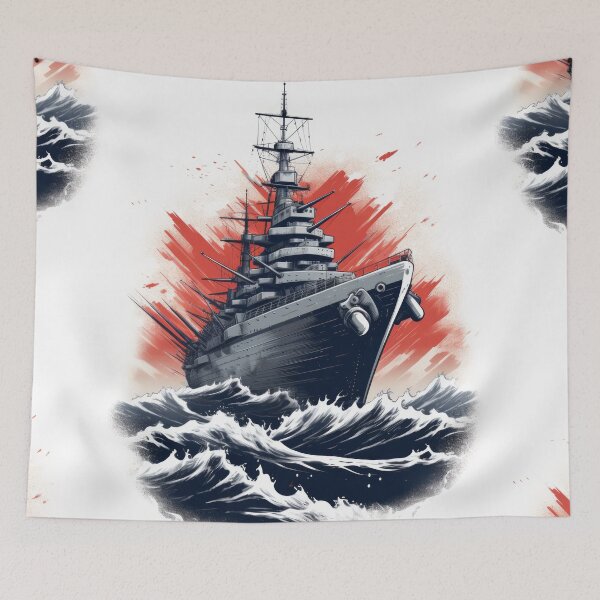 Item preview, Battle Ship: Unveiled Maritime Might designed and sold by Piotrek0001.