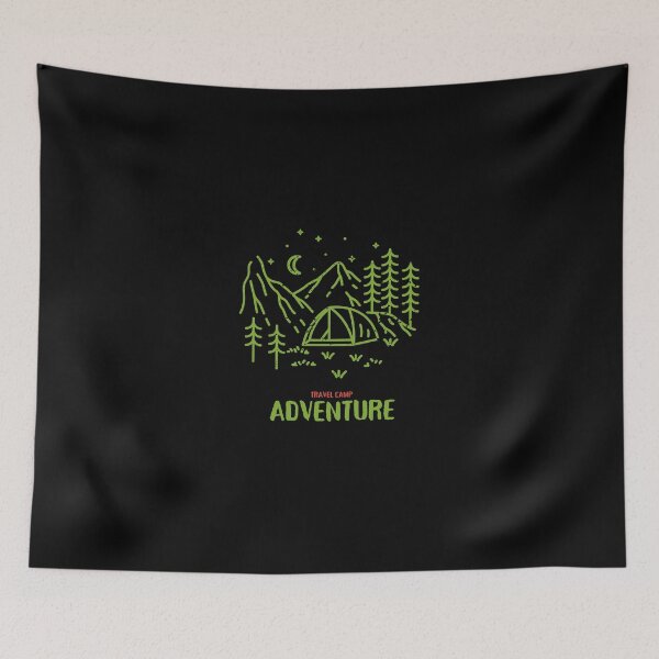 Item preview, Adventure Travel Camp designed and sold by MotionWaves.