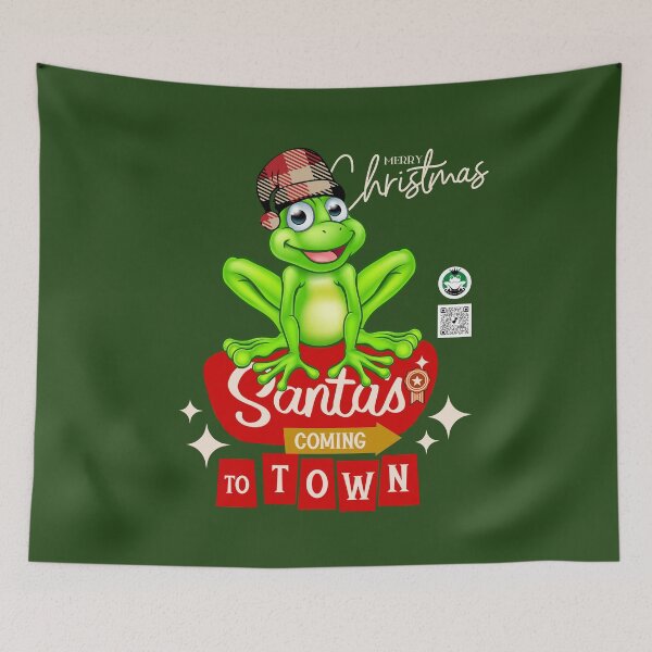 Item preview, Happy Frog Prince NFTs, Merry Christmas, https://opensea.io/collection/happy-frog-prince designed and sold by TPOP-SOFTPOWER.