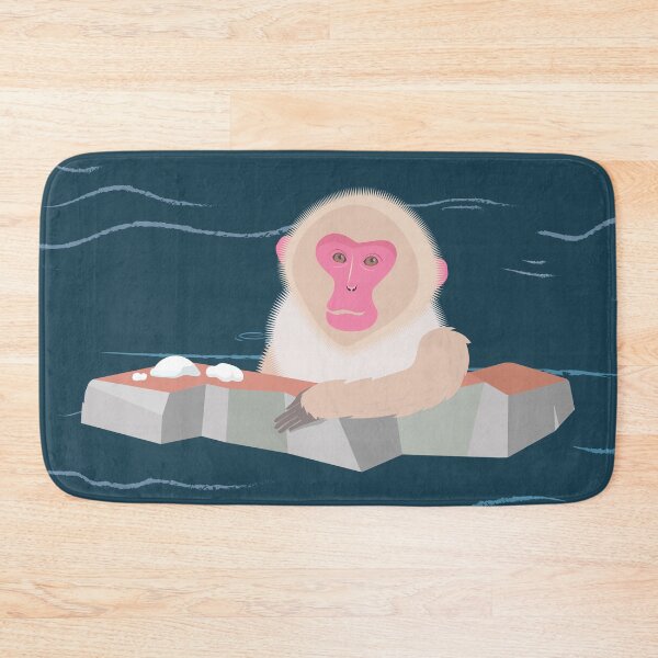 Item preview, Snow monkeys hot spring bathing designed and sold by Avisnanna.