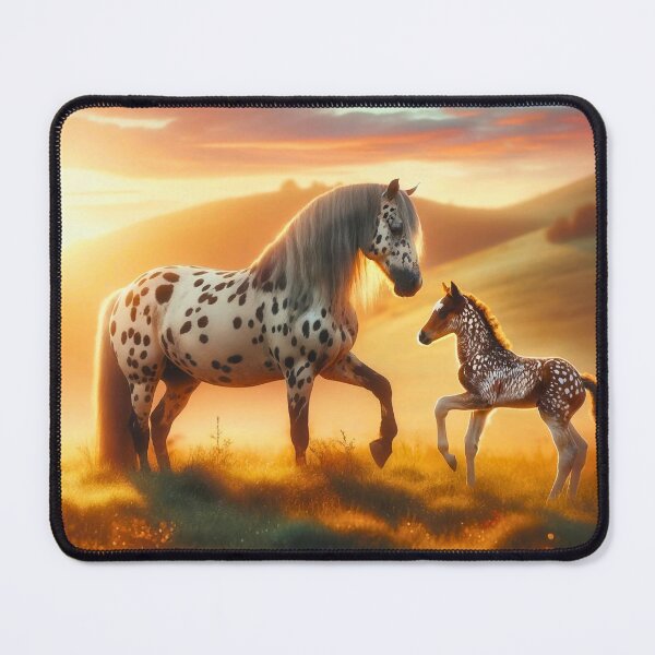 Item preview, Appaloosa horse with foal designed and sold by DesignMT.
