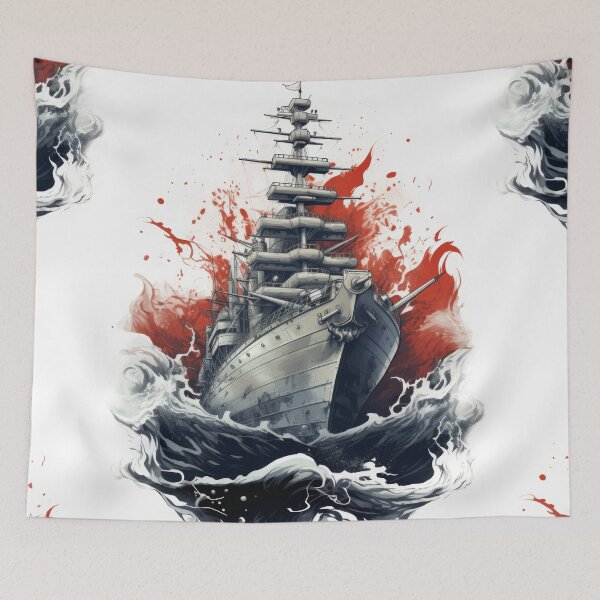 Item preview, Battle Ship: Unveiled Maritime Might designed and sold by Piotrek0001.