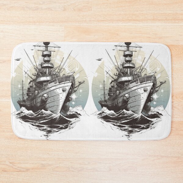 Item preview, Battle Ship: Unveiled Maritime Might designed and sold by Piotrek0001.