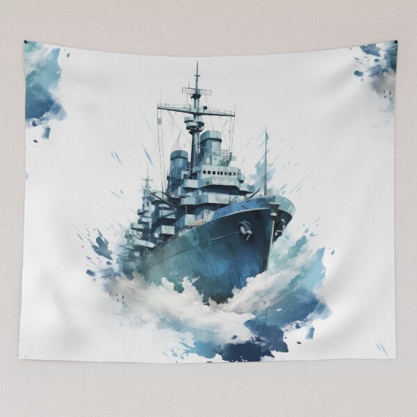 Item preview, Battle Ship: Unveiled Maritime Might designed and sold by Piotrek0001.