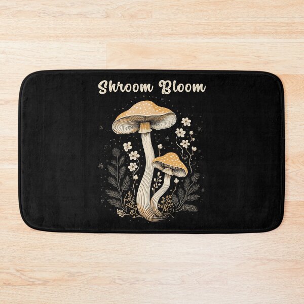 Item preview, Mushrooms With Flowers Shroom Bloom designed and sold by CosyTeal.