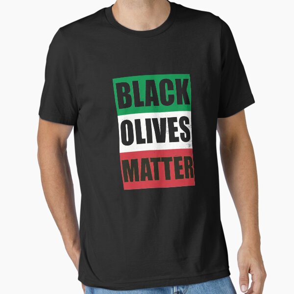 Item preview, Funny Italian Food Black Olives Matter Italy Flag designed and sold by rainydaysstudio.