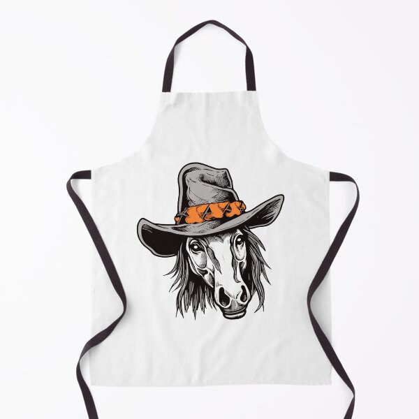 Item preview, Hat-Clad Halloween Horse Bold Outline Delight designed and sold by DigitalGraphic1.