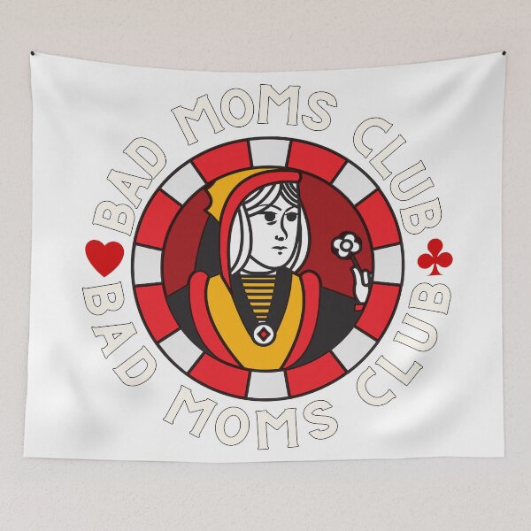Item preview, Bad moms club. Poker queen mom. designed and sold by VieBelieve.