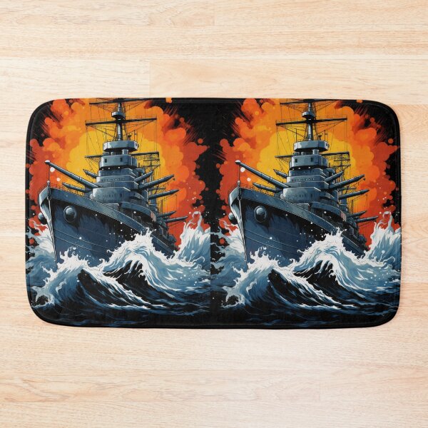 Item preview, Battle Ship: Unveiled Maritime Might designed and sold by Piotrek0001.