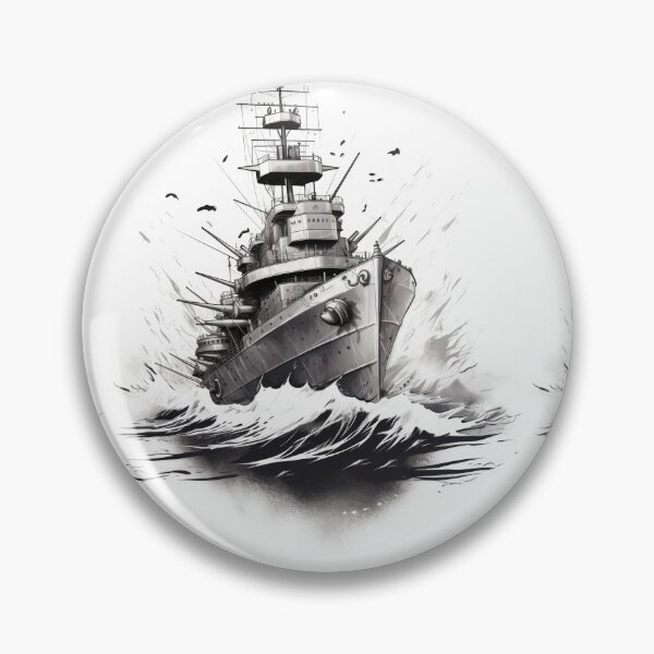Item preview, Battle Ship: Unveiled Maritime Might designed and sold by Piotrek0001.