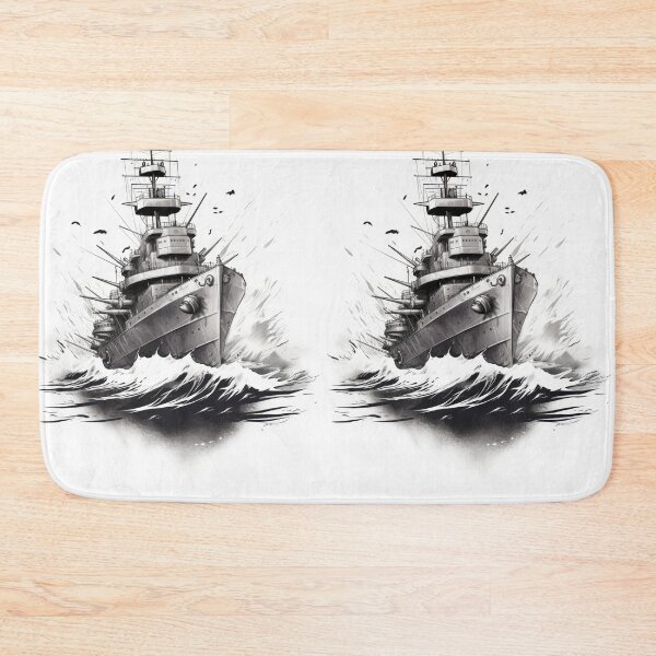 Item preview, Battle Ship: Unveiled Maritime Might designed and sold by Piotrek0001.