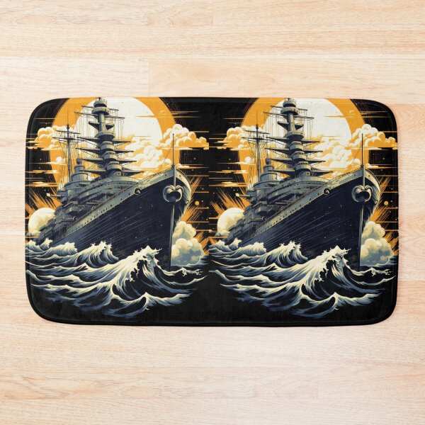 Item preview, Battle Ship: Unveiled Maritime Might designed and sold by Piotrek0001.