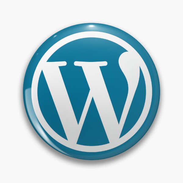 Item preview, WordPress Blue Logo Sticker  designed and sold by burakgulnar.