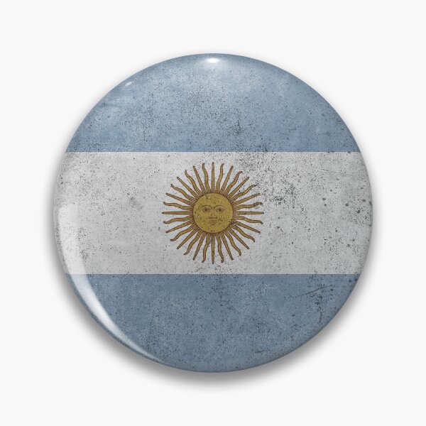 Item preview, Distressed, Old, Faded & Worn Flag of Argentina (Bandera Argentina) designed and sold by STUDIO-72.