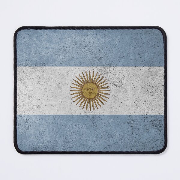 Item preview, Distressed, Old, Faded & Worn Flag of Argentina (Bandera Argentina) designed and sold by STUDIO-72.