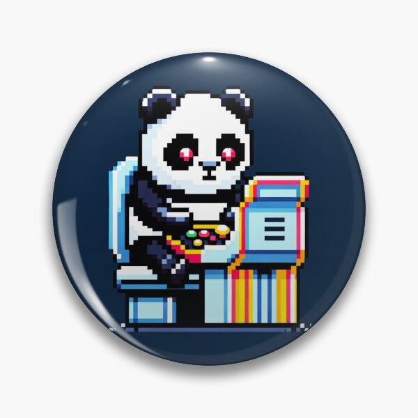Item preview, Arcade Panda Gamer designed and sold by PixelPunkster.