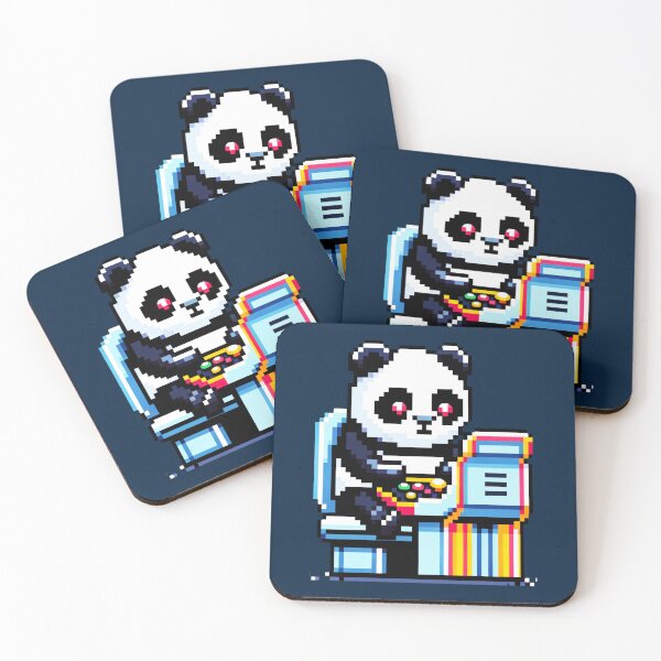 Item preview, Arcade Panda Gamer designed and sold by PixelPunkster.