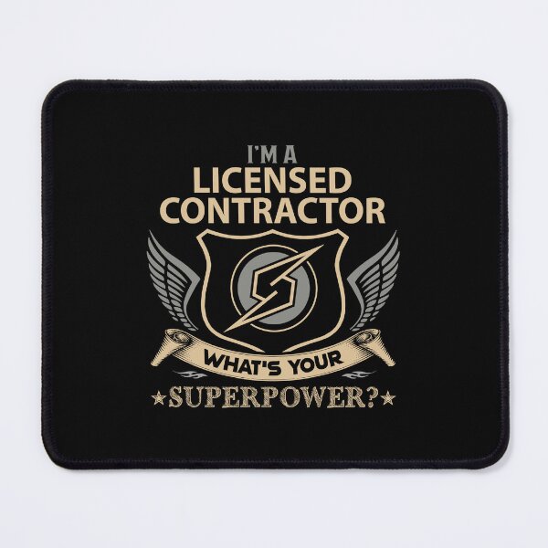 Item preview, Licensed Contractor - Superpower designed and sold by analisanta.