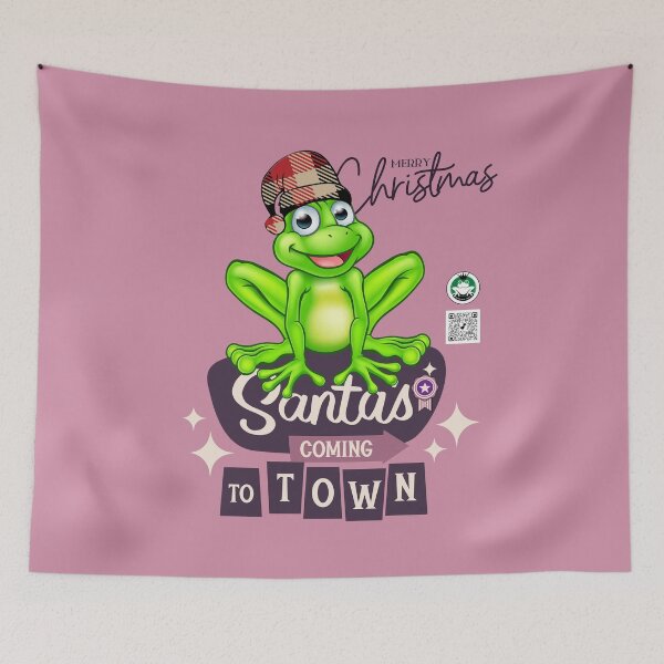 Item preview, Happy Frog Prince NFTs, Merry Christmas, https://opensea.io/collection/happy-frog-prince designed and sold by TPOP-SOFTPOWER.