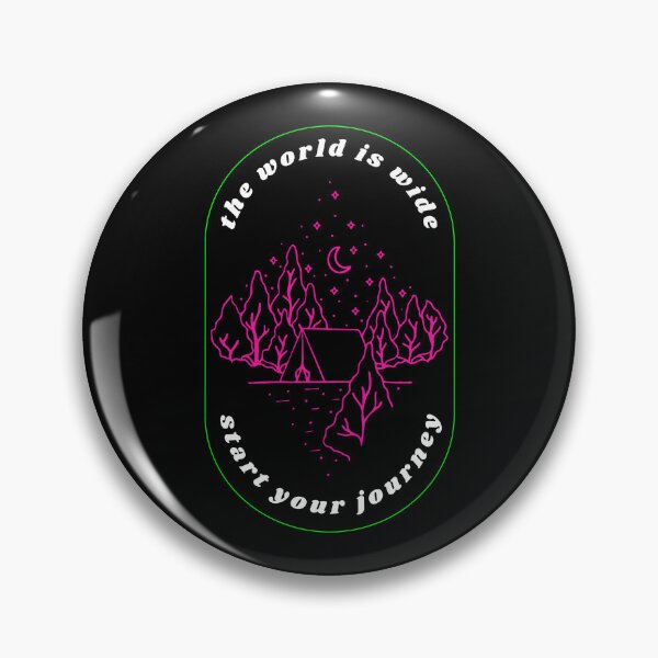 Item preview, The World is Wide Start Your Journey designed and sold by MotionWaves.