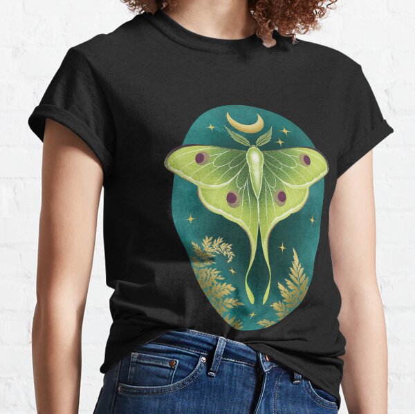 Luna Moth Shirt, Celestial Butterfly, Boho Gifts for Women, Mystical  Bohemian Sweater, Astronomy Lover, Third Eye Top, Tarot Cards Clothing