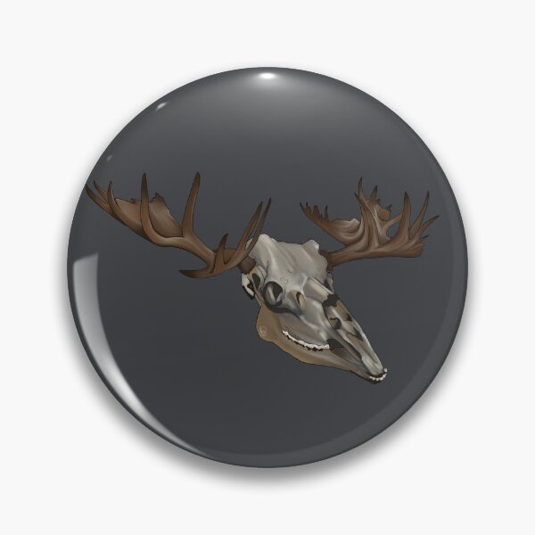 Item preview, Moose skull designed and sold by birchleahf.