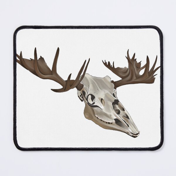 Item preview, Moose skull designed and sold by birchleahf.