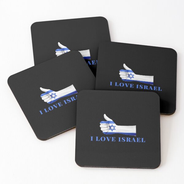 Item preview, Flag of Israel .I love Israel designed and sold by ridnaledesigner.