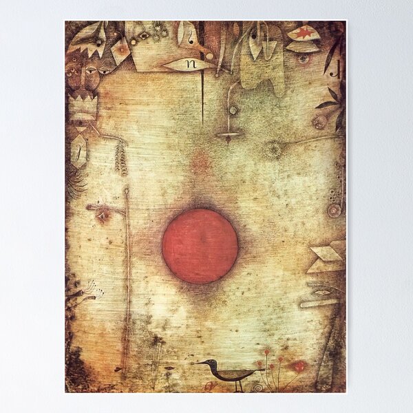 Artikel-Vorschau von Paul Klee Deutsches Künstlerkunstwerk, Paul Klee Kunst, designt und verkauft von The art world.