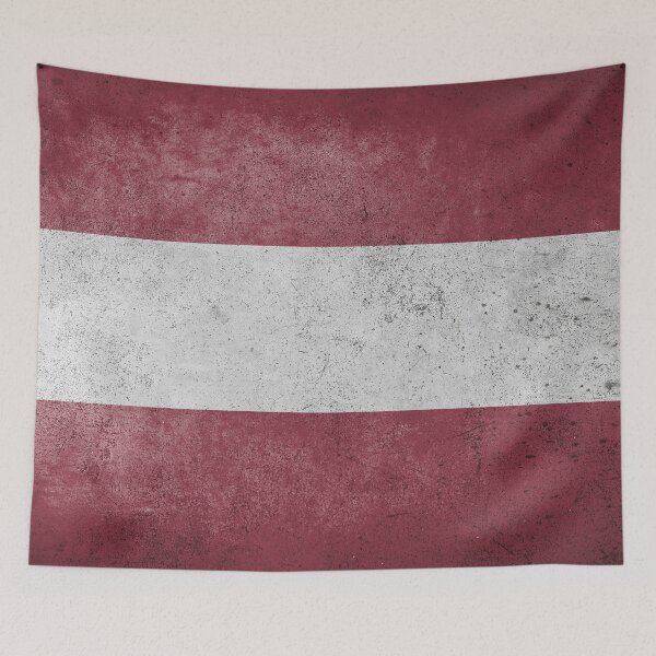 Aperçu de l'œuvre Drapeau de l'Autriche en détresse, ancien, fané et usé (Flagge Österreichs) créée et vendue par STUDIO-72.
