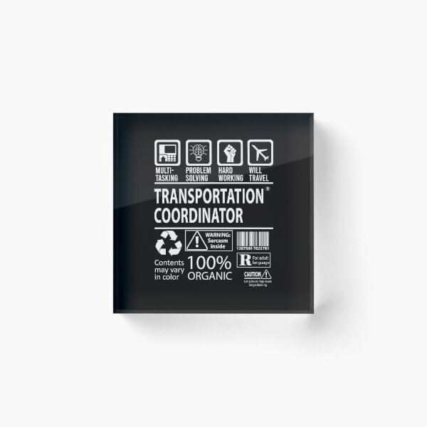 Item preview, Transportation Coordinator - Multitasking designed and sold by analisanta.