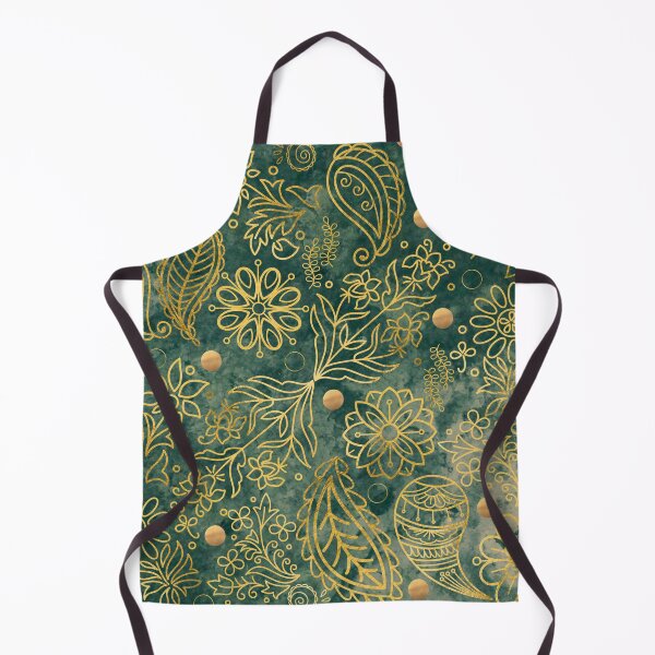 Item preview, hazy green and gold mandala pattern designed and sold by Taloory.