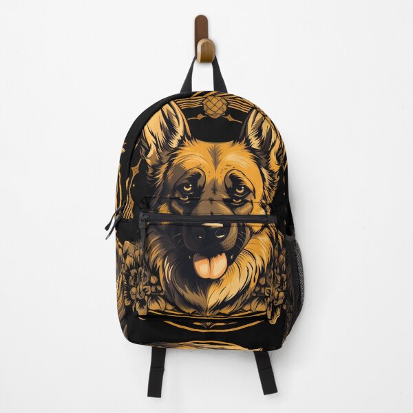 Item preview, Vintage German Shepherd Dog Head Retro Illustration designed and sold by NBSStore.