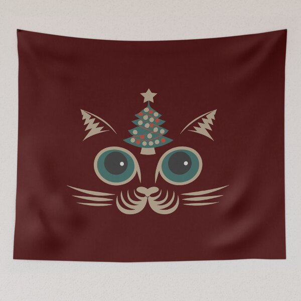 Item preview, christmas cat designed and sold by jkrphoto.
