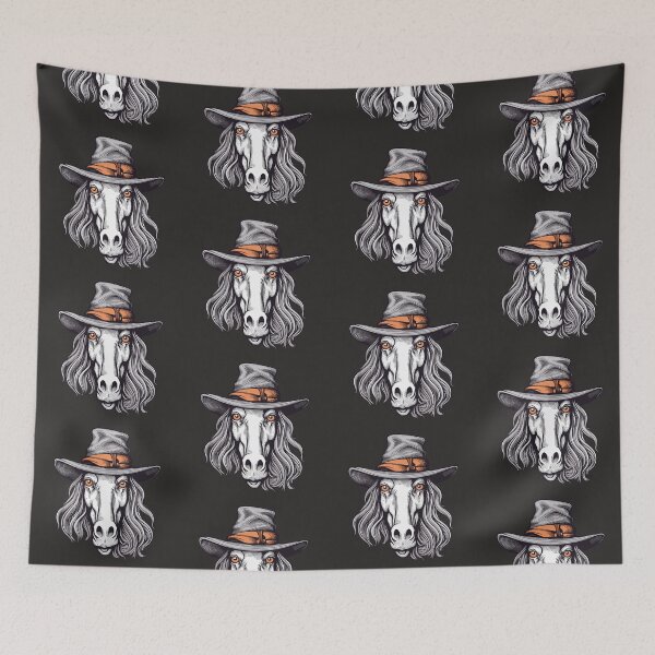 Item preview, Whimsical Halloween Horse Caricature Artistry designed and sold by DigitalGraphic1.