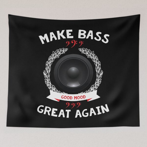 Item preview, Make Bass Great Again designed and sold by phskulmshirt.
