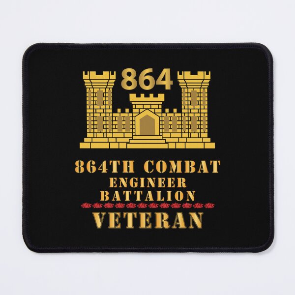 Item preview, Army - 864th Engineer Battalion - ENG Branch - Veteran X 300 designed and sold by Military Insignia Products.